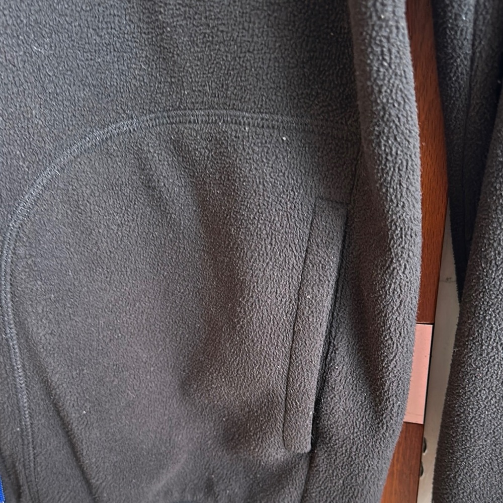 Nautica Black Jacket with Blue Trim - Picture 4 of 7